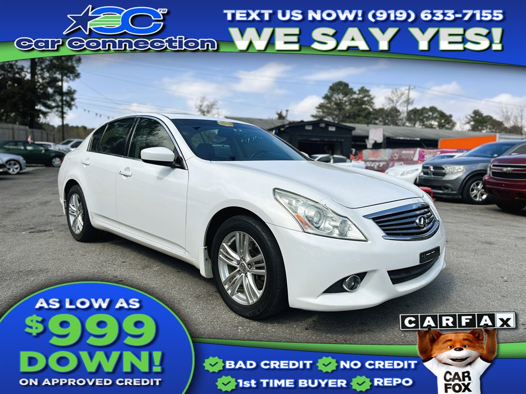 2013 INFINITI G Sedan